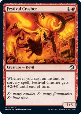 Festival Crasher 140/277 (Innistrad: Midnight Hunt)  | Good Games Morley