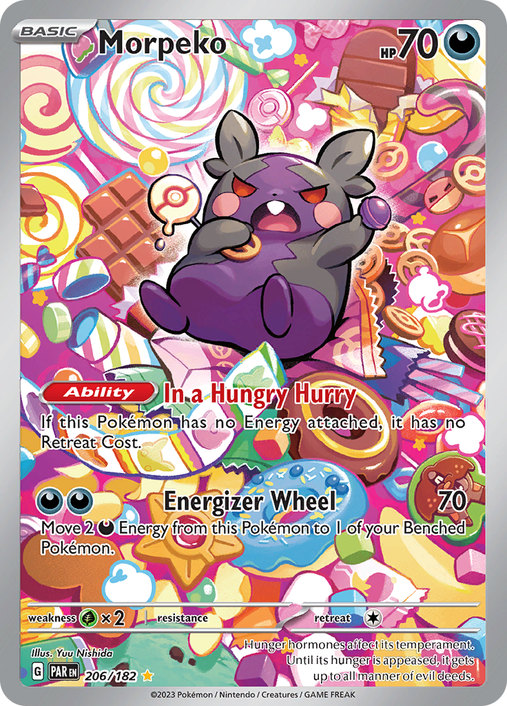 Morpeko (206/182) [Scarlet & Violet: Paradox Rift] | Good Games Morley