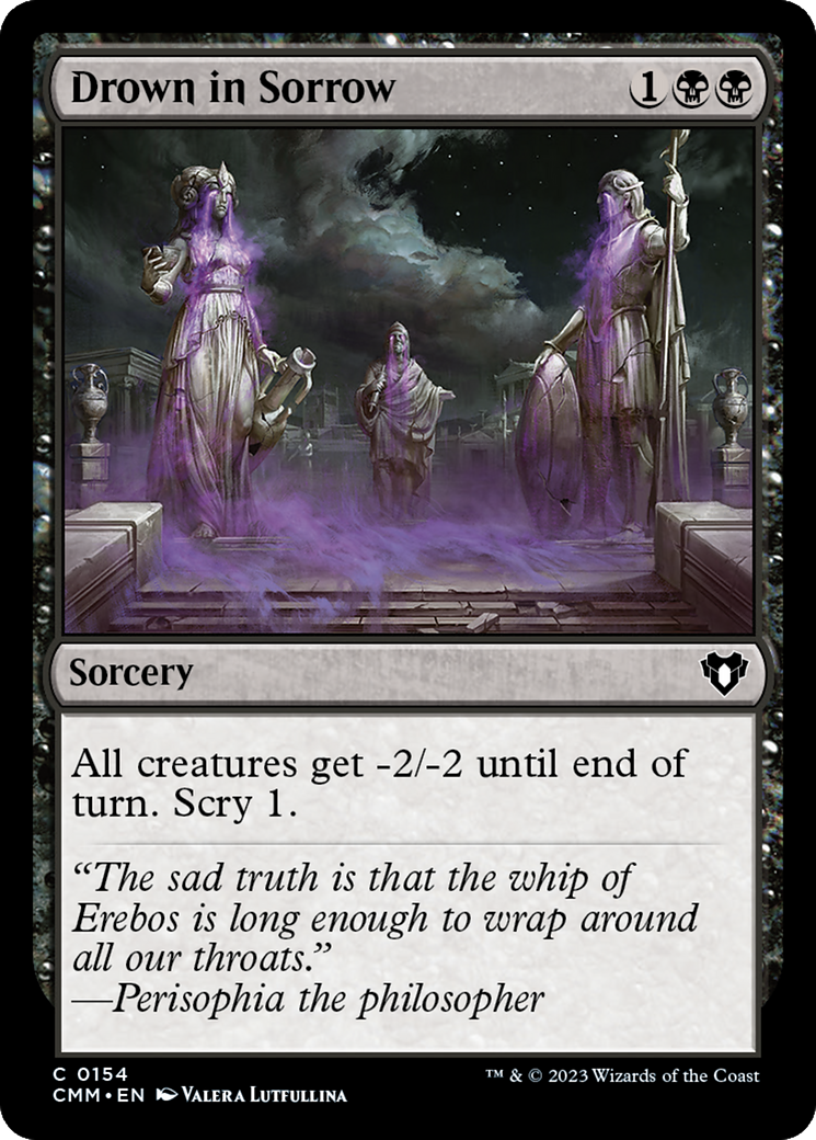 Drown in Sorrow [Commander Masters] | Good Games Morley