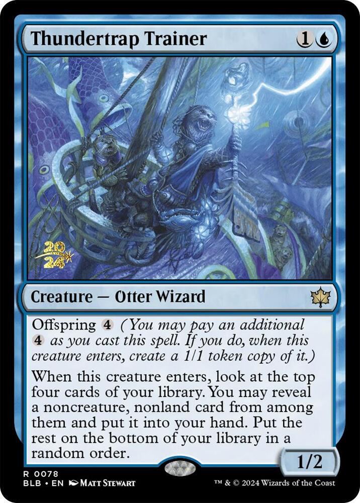 Thundertrap Trainer 78s/160 (Prerelease Cards)  - Foil | Good Games Morley