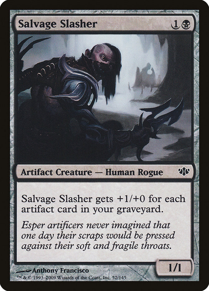 Salvage Slasher 52/145 (Conflux)  - Foil | Good Games Morley