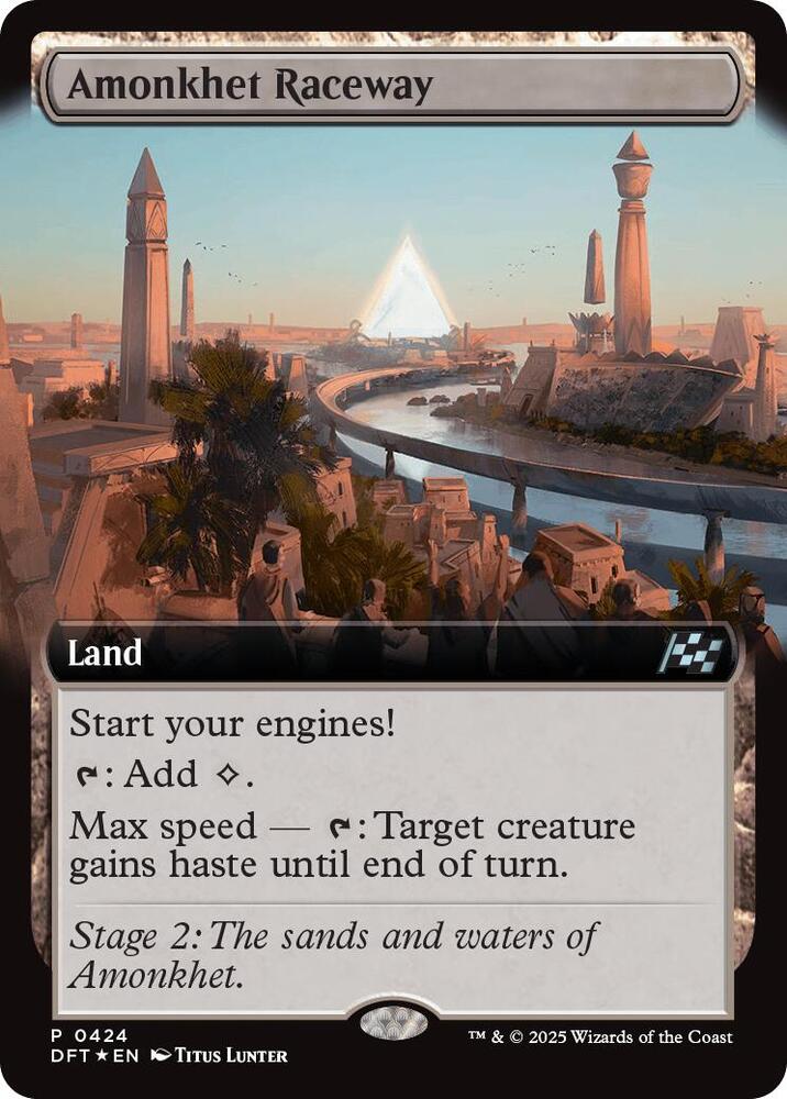 Amonkhet Raceway 424/291 (Aetherdrift)  - Extended Art Foil | Good Games Morley