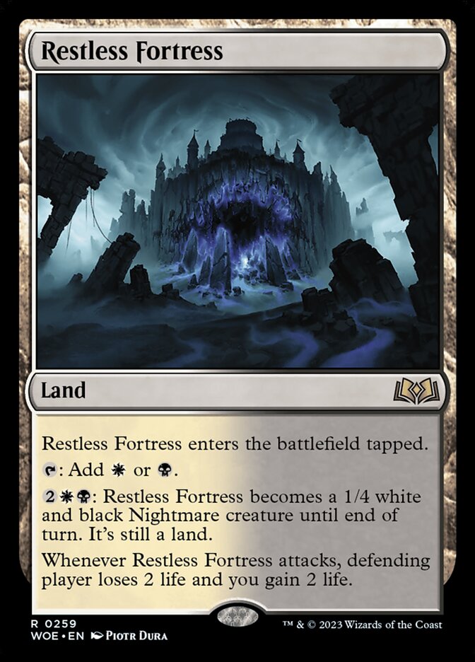 Restless Fortress 259/276 (Wilds of Eldraine)  - Foil | Good Games Morley