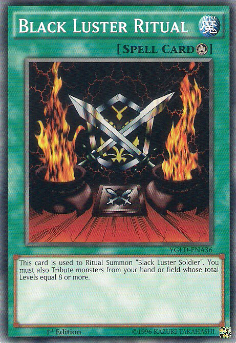 Black Luster Ritual [YGLD-ENA36] Common | Good Games Morley