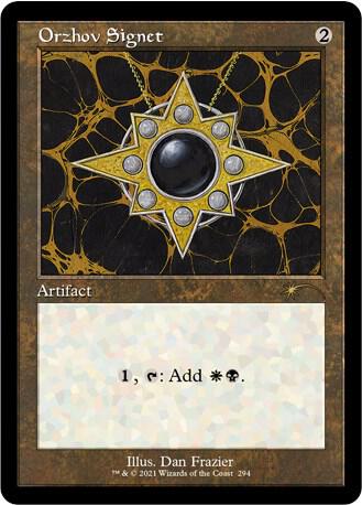 Orzhov Signet 294 (Secret Lair Drop Series)  - Retro | Good Games Morley