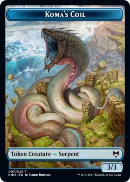Komas Coil Token 7 (Kaldheim)  | Good Games Morley