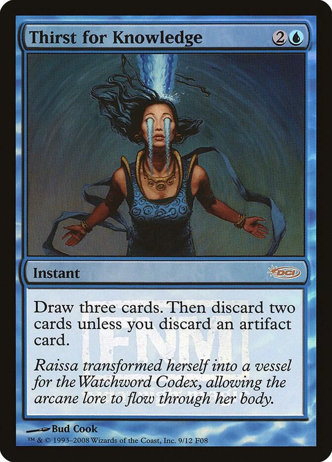 Thirst for Knowledge 9/12 (FNM Promos)  - Foil | Good Games Morley