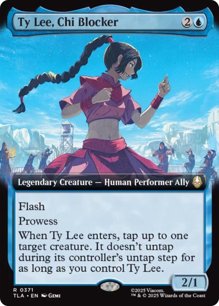 Ty Lee, Chi Blocker 371 (Avatar: The Last Airbender)  - Extended Art Foil | Good Games Morley