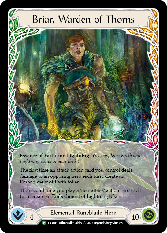 Briar // Briar, Warden of Thorns [XXX011/XXX012] (Promo) | Good Games Morley