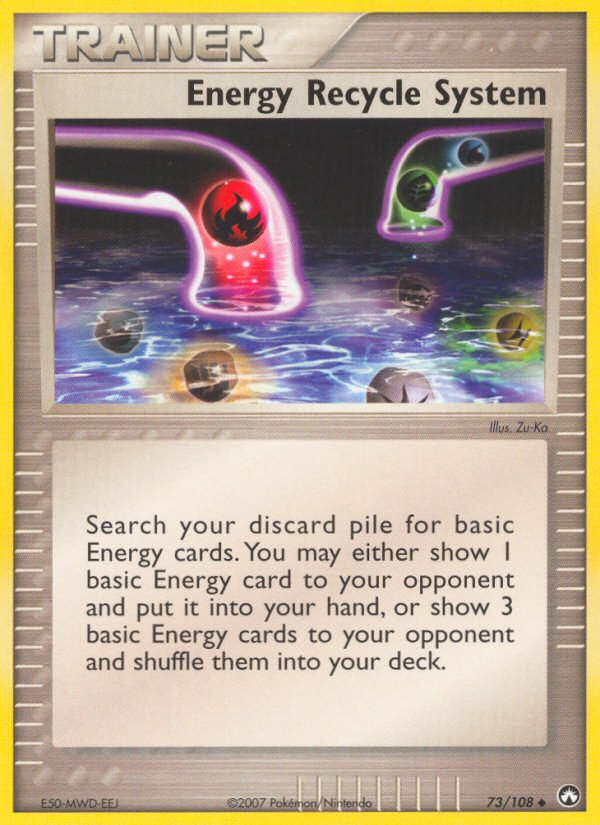 Energy Recycle System (73/108) [EX: Power Keepers] | Good Games Morley