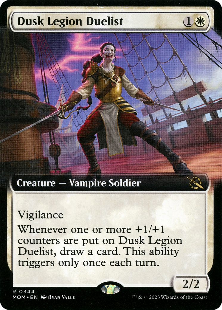 Dusk Legion Duelist (Extended Art) [March of the Machine] | Good Games Morley