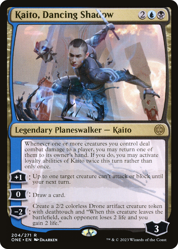 Kaito, Dancing Shadow [Phyrexia: All Will Be One] | Good Games Morley