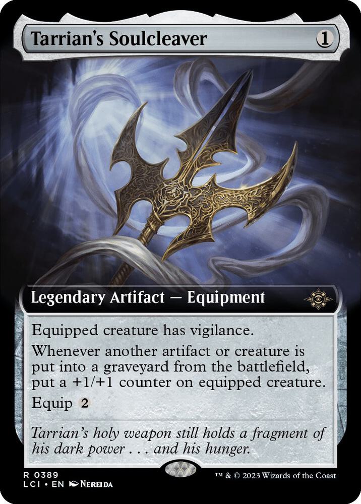 Tarrian's Soulcleaver 389/291 (The Lost Caverns of Ixalan)  - Extended Art | Good Games Morley