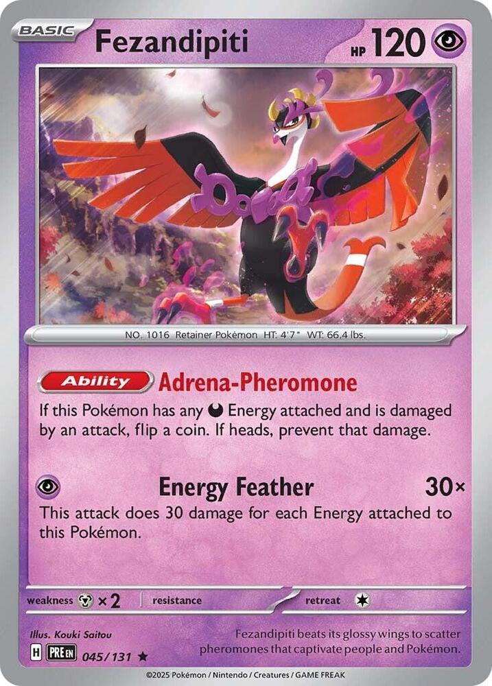Fezandipiti (045/131) [Scarlet & Violet: Prismatic Evolutions] | Good Games Morley