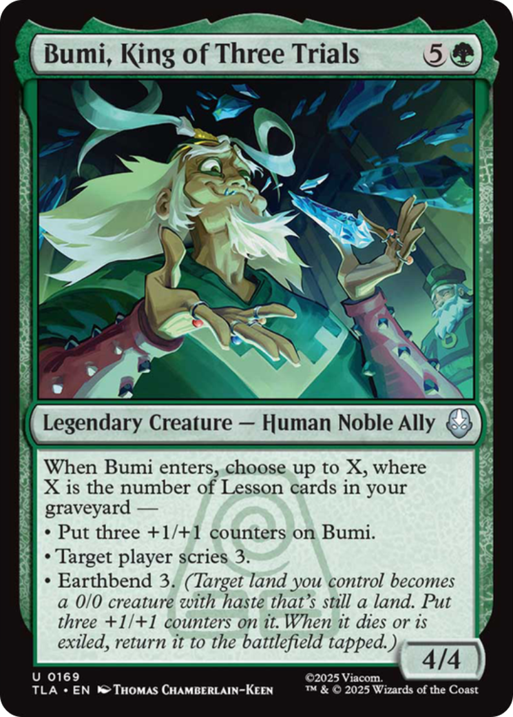 Bumi, King of Three Trials [Avatar: The Last Airbender] | Good Games Morley