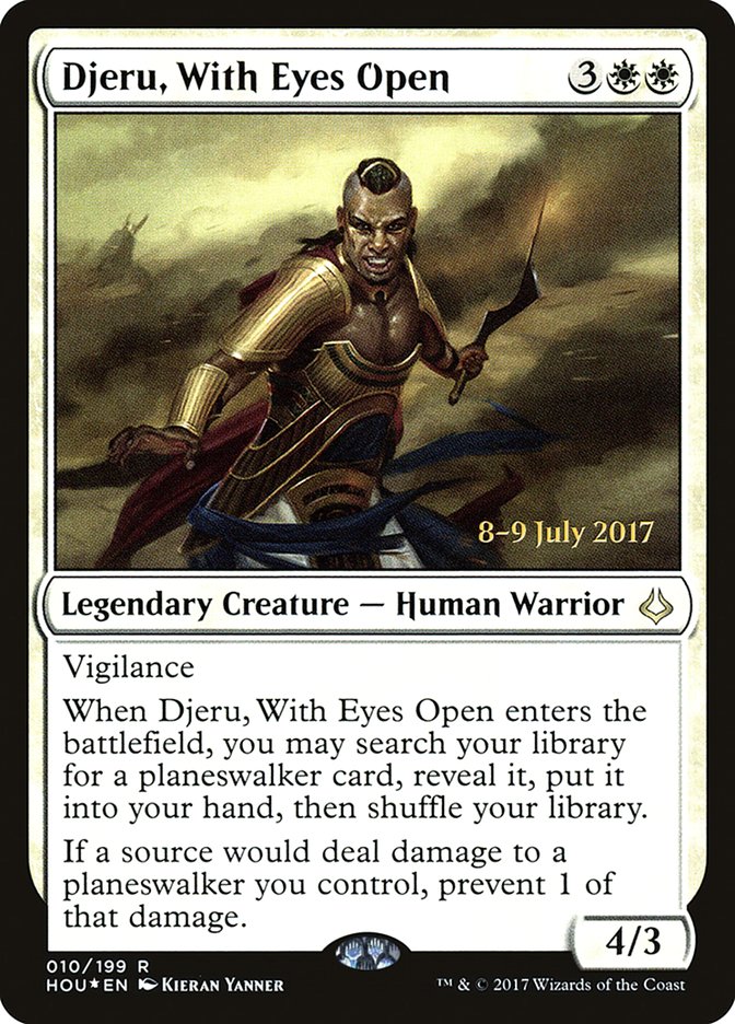 Djeru, With Eyes Open [Hour of Devastation Prerelease Promos] | Good Games Morley