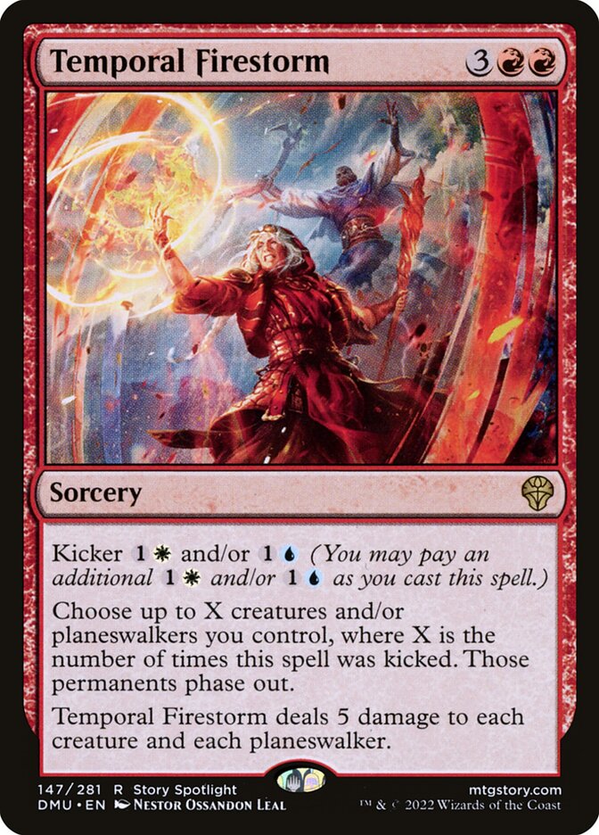 Temporal Firestorm 147/281 (Dominaria United)  | Good Games Morley