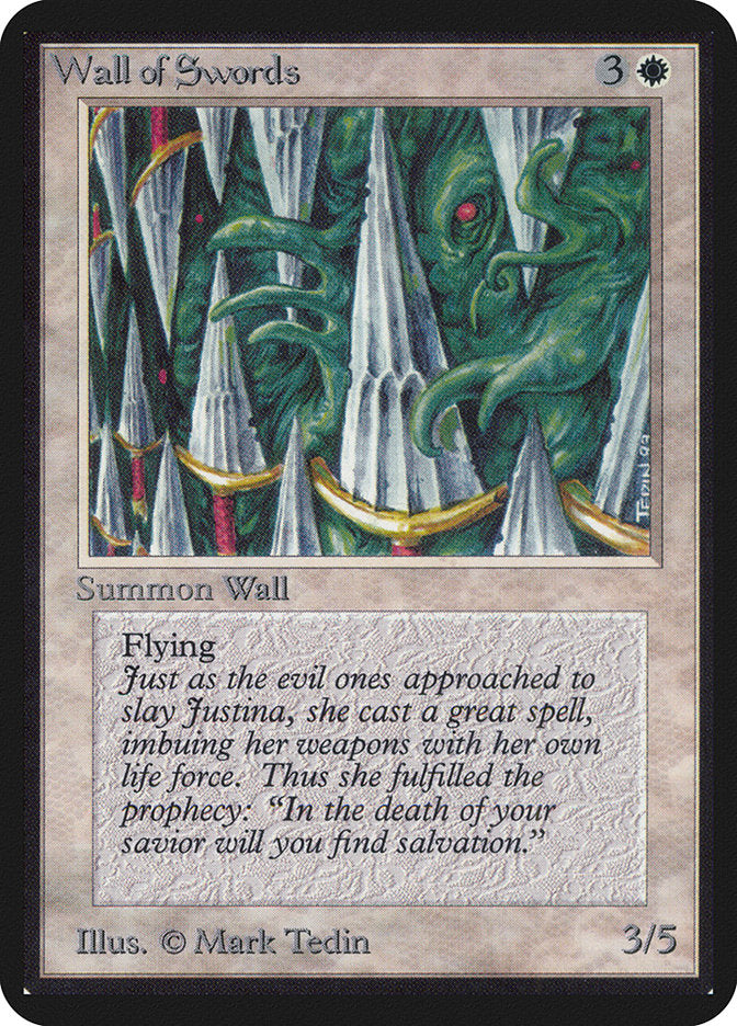 Wall of Swords [Alpha Edition] | Good Games Morley