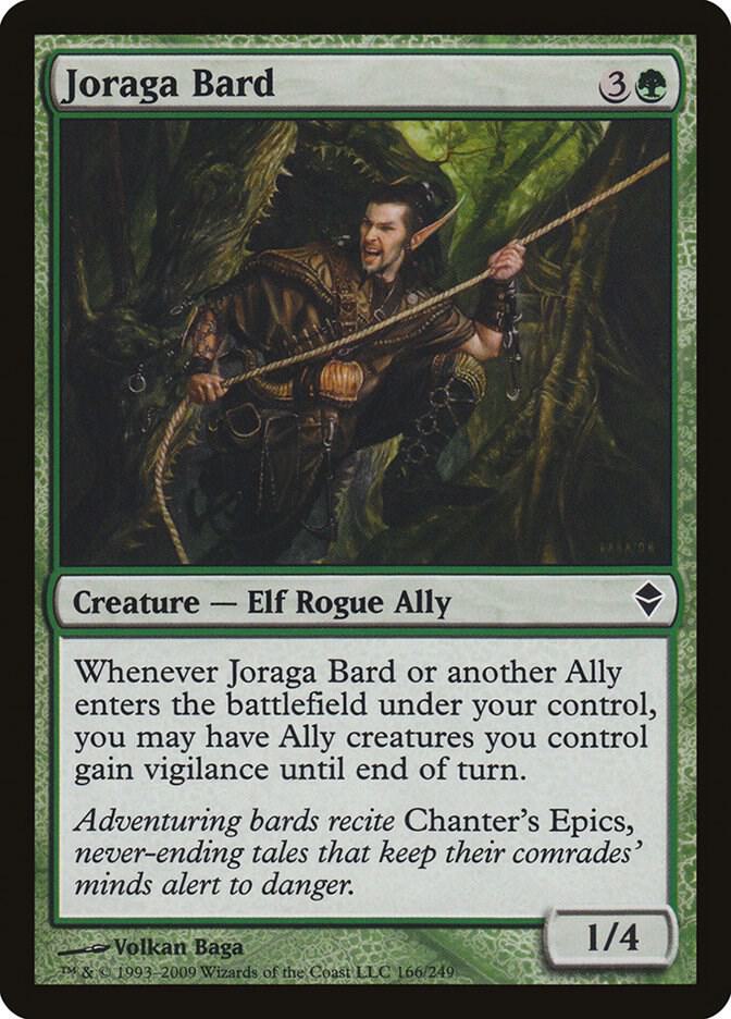 Joraga Bard 166/249 (Zendikar)  | Good Games Morley