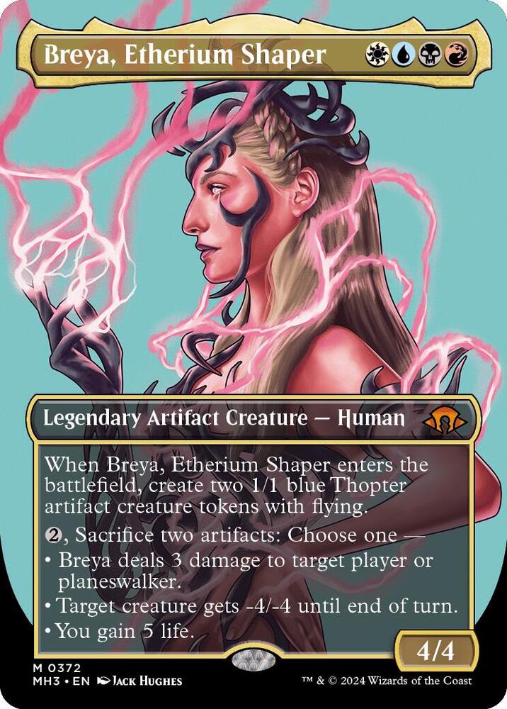 Breya, Etherium Shaper 372 (Modern Horizons 3)  - Borderless | Good Games Morley