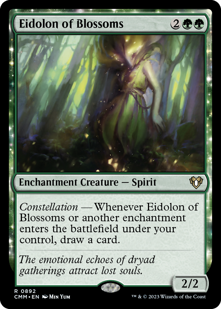 Eidolon of Blossoms [Commander Masters] | Good Games Morley