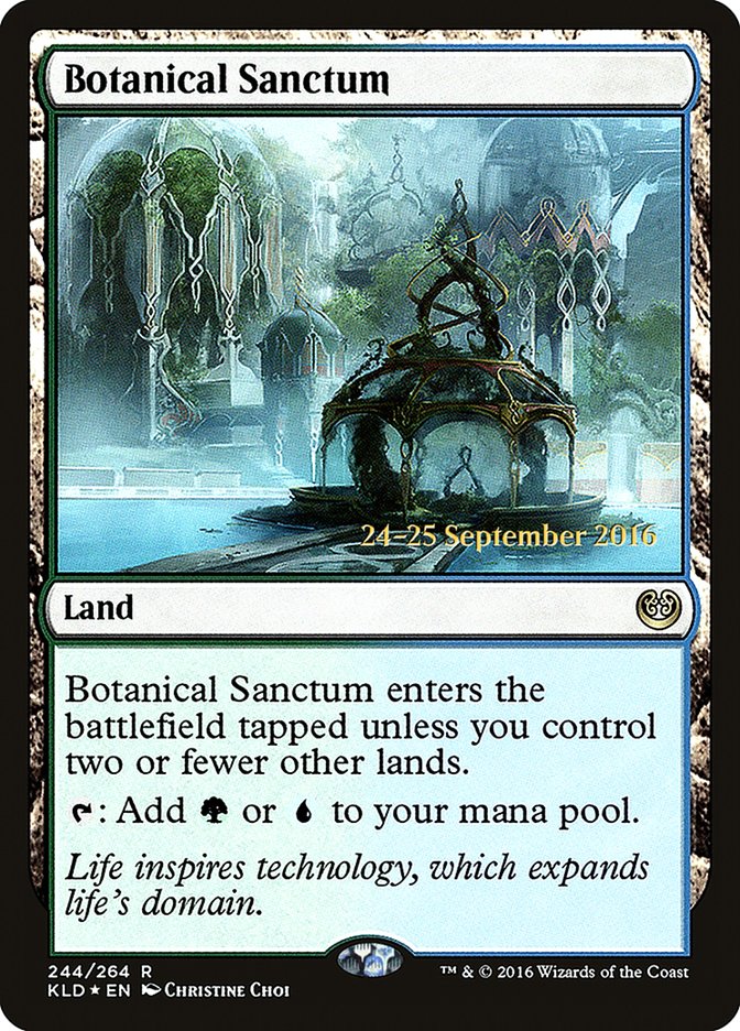 Botanical Sanctum [Kaladesh Prerelease Promos] | Good Games Morley