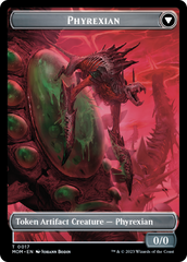Incubator // Phyrexian (17) Double-Sided Token [March of the Machine Tokens] | Good Games Morley