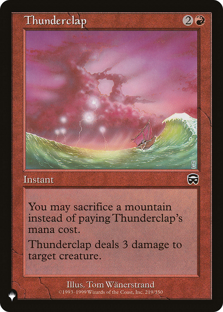 Thunderclap [The List] | Good Games Morley