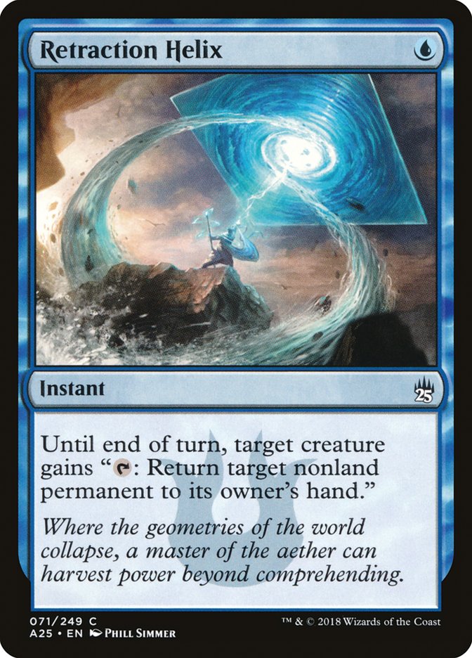 Retraction Helix 71 (Masters 25)  - Foil | Good Games Morley