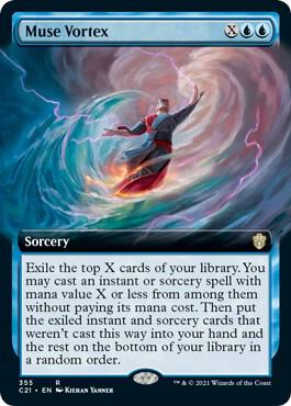 Muse Vortex Extended Art 355/81 (Commander 2021)  | Good Games Morley
