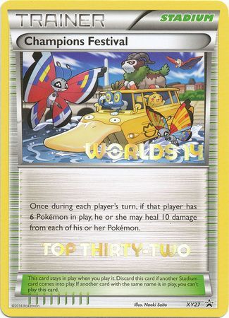 Champions Festival (XY27) (2014 Top Thirty Two) [XY: Black Star Promos] | Good Games Morley