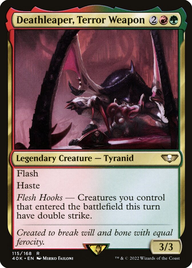 Deathleaper, Terror Weapon 115/617 (Universes Beyond: Warhammer 40,000)  | Good Games Morley