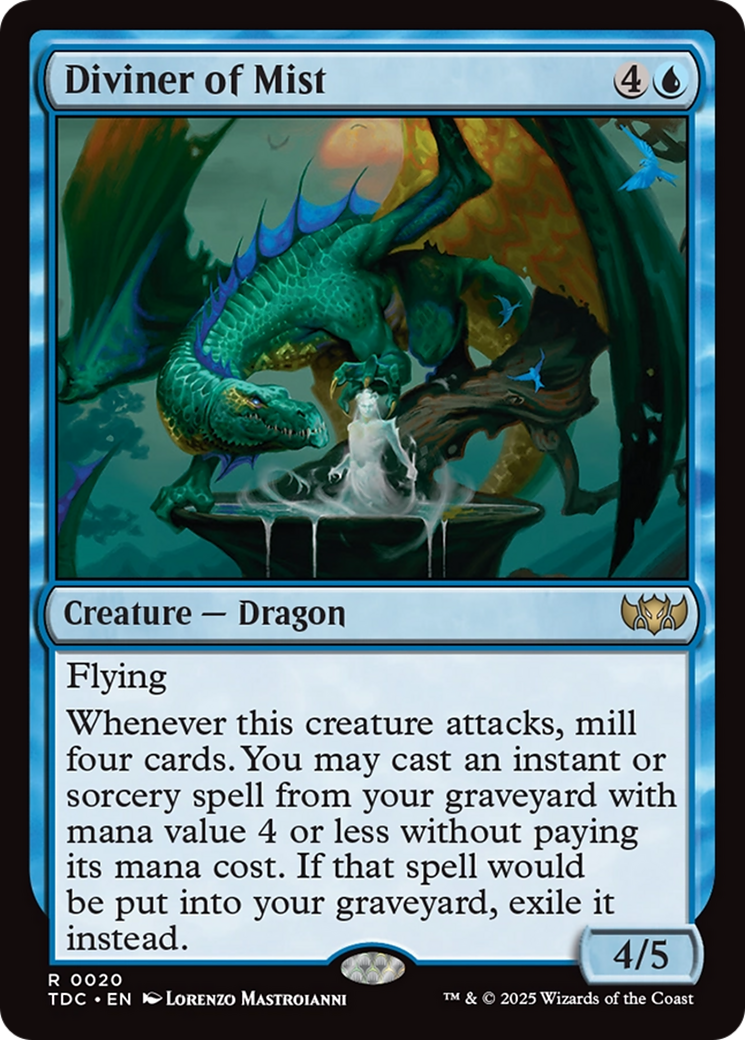 Diviner of Mist [Tarkir: Dragonstorm Commander] | Good Games Morley