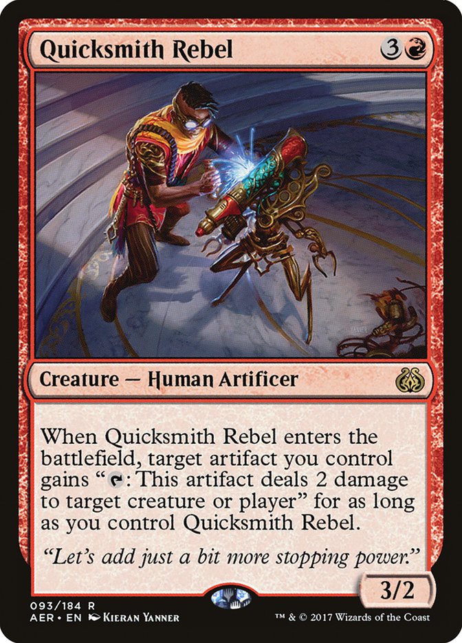 Quicksmith Rebel 93/184 (Aether Revolt)  | Good Games Morley
