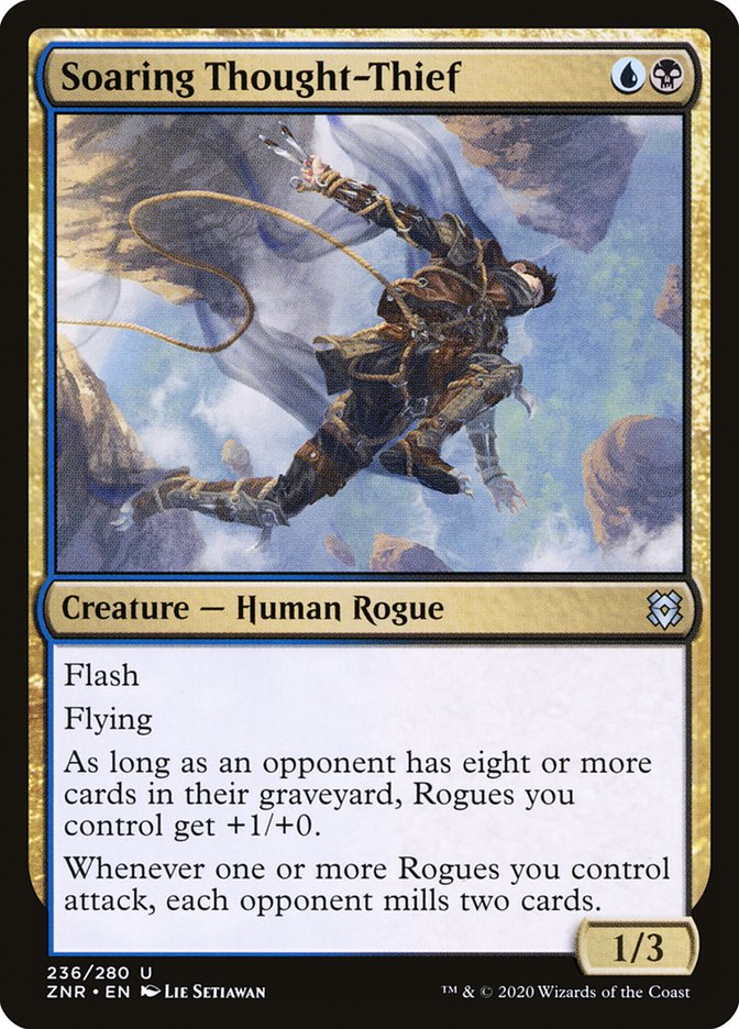 Soaring Thought-Thief 236/280 (Zendikar Rising)  | Good Games Morley