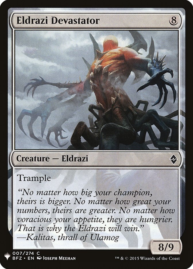 Eldrazi Devastator [Mystery Booster] | Good Games Morley