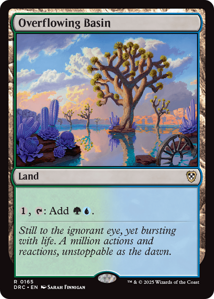 Overflowing Basin [Aetherdrift Commander] | Good Games Morley