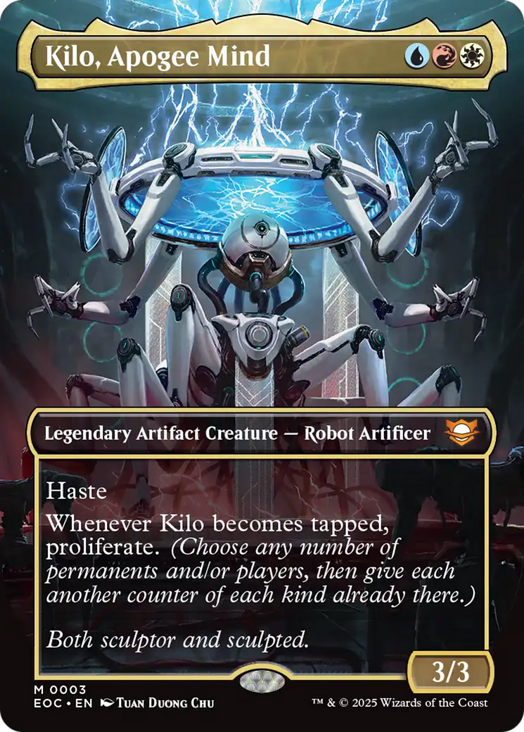 Kilo, Apogee Mind (Borderless) [Edge of Eternities Commander] | Good Games Morley