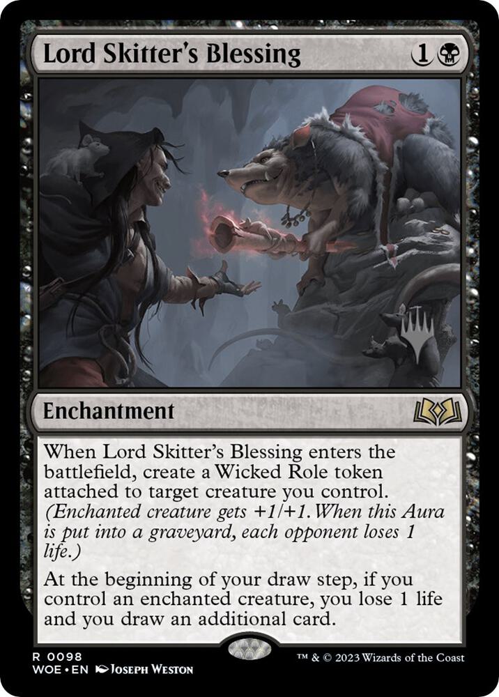 Lord Skitters Blessing 98p/200 (Promo Pack: Wilds of Eldraine)  | Good Games Morley