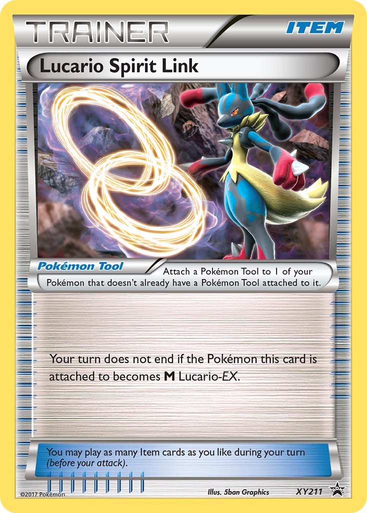 Lucario Spirit Link (XY211) [XY: Black Star Promos] | Good Games Morley