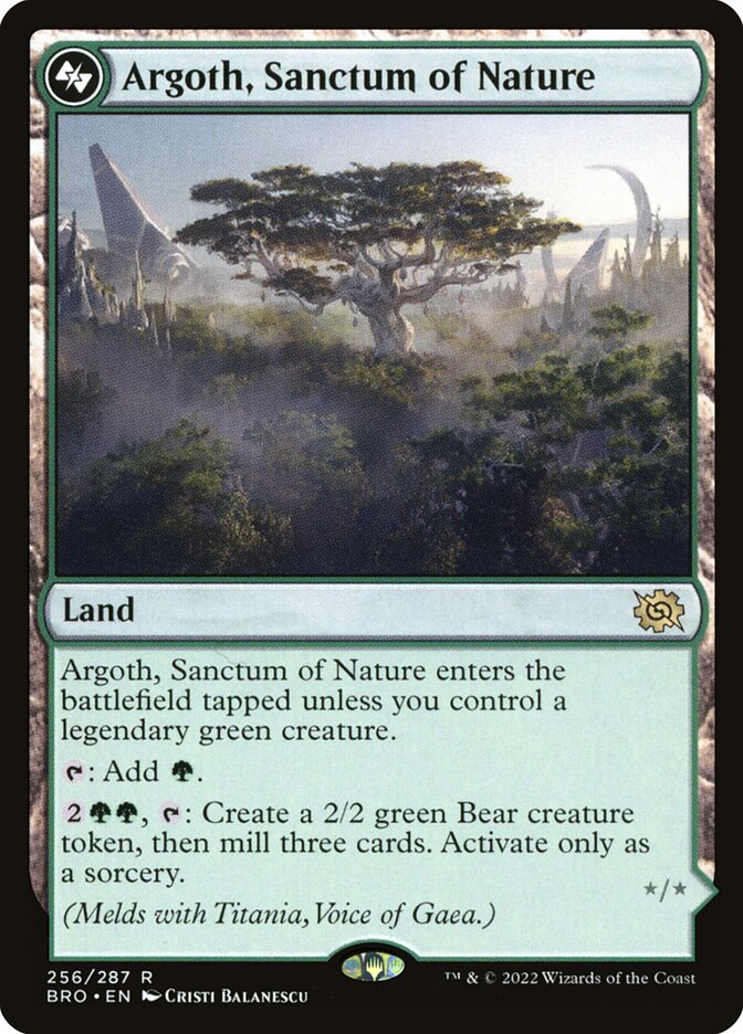 Argoth Sanctum of Nature 256 (The Brothers' War)  | Good Games Morley