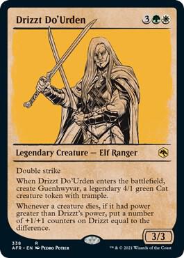 Drizzt DoUrden Showcase 338/281 (Adventures in the Forgotten Realms)  | Good Games Morley