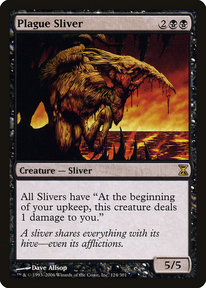 Plague Sliver 124/301 (Time Spiral)  | Good Games Morley