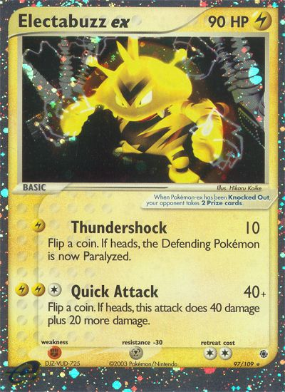 Electabuzz ex (97/109) [EX: Ruby & Sapphire] | Good Games Morley