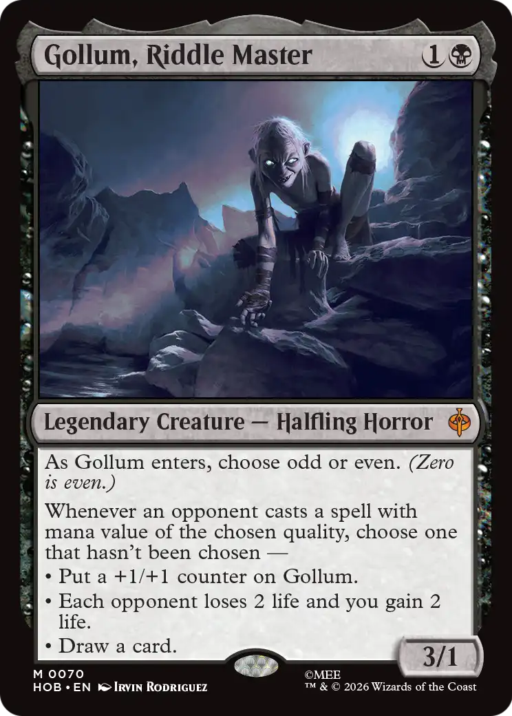 Gollum, Riddle Master [The Hobbit] | Good Games Morley