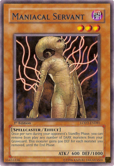 Maniacal Servant [LODT-EN085] Rare | Good Games Morley