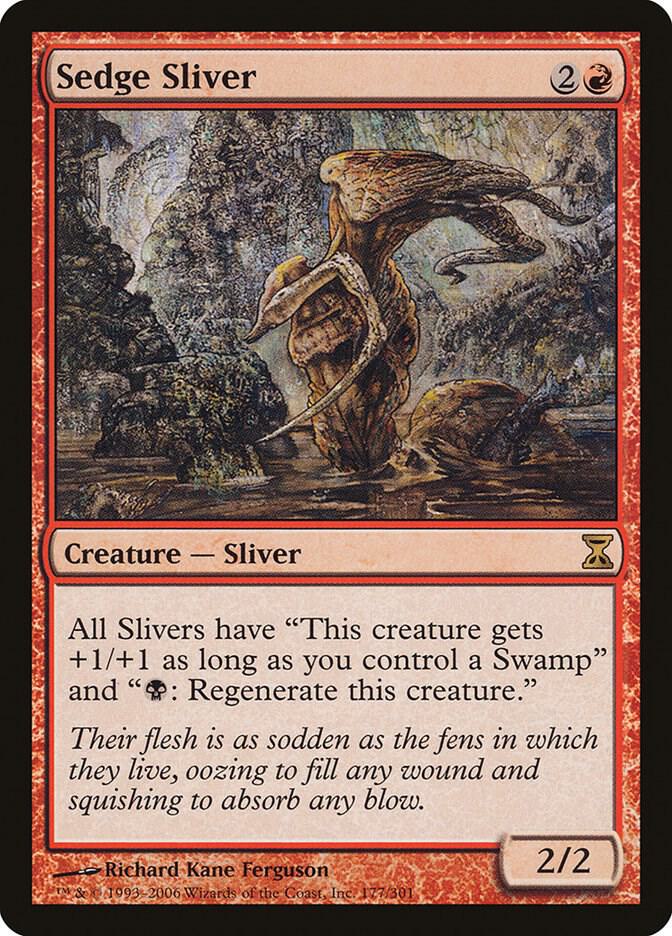 Sedge Sliver 177/301 (Time Spiral)  - Foil | Good Games Morley