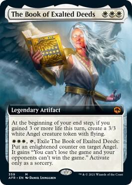 The Book of Exalted Deeds Extended Art 359/281 (Adventures in the Forgotten Realms)  | Good Games Morley