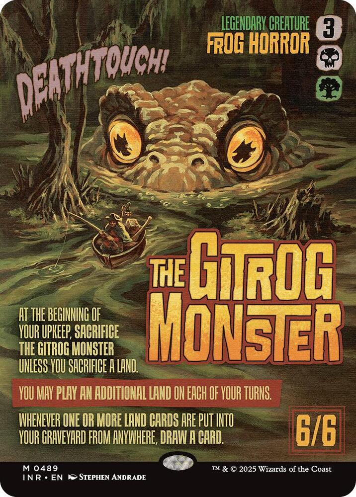 The Gitrog Monster 489 (Innistrad Remastered)  - Showcase Foil | Good Games Morley
