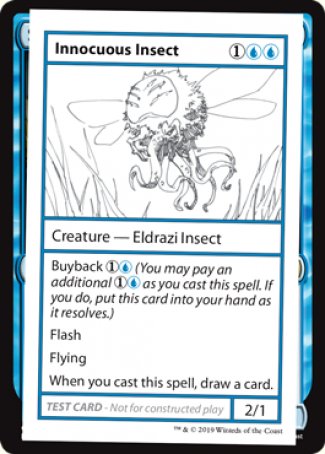 Innocuous Insect (2021 Edition) [Mystery Booster Playtest Cards] | Good Games Morley